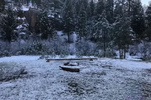 Harmonica Arch Lost Creek Wilderness 38. 3 First Meadow offers lots of nice camp sites along Goose Creek in Lost Creek Wilderness, Get Lost in America.