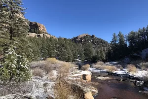 Harmonica Arch Lost Creek Wilderness 48. 3 Beautiful Creek side hike this morning, soon the trail climbs, unmark but by cairns and crevasses, Get Lost in America.