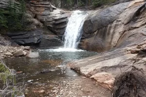West Creek Falls Rocky Mountain National Park