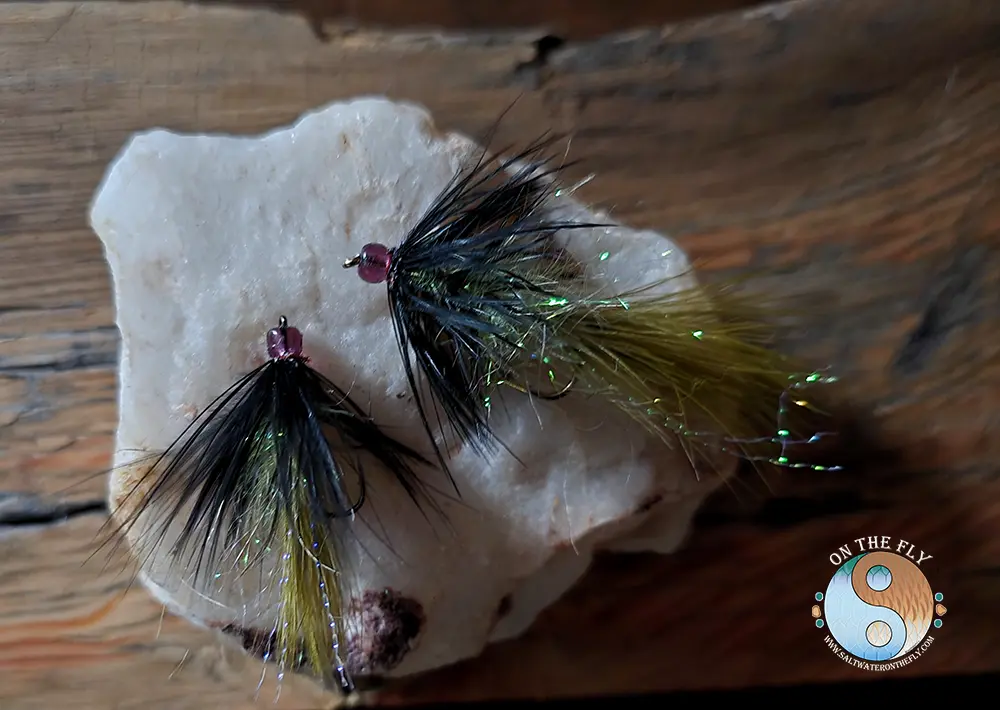 Missouri River Garnet Bead Head on a Livingston is a great searching and fall-spring, winter pattern. In lakes a great leech, baitfish pattern.