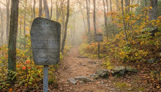 Explore hiking, camping, and trout fishing in Blood Mountain Wilderness and Brasstown Wilderness Georgia with maps, tips, and real trail details.
