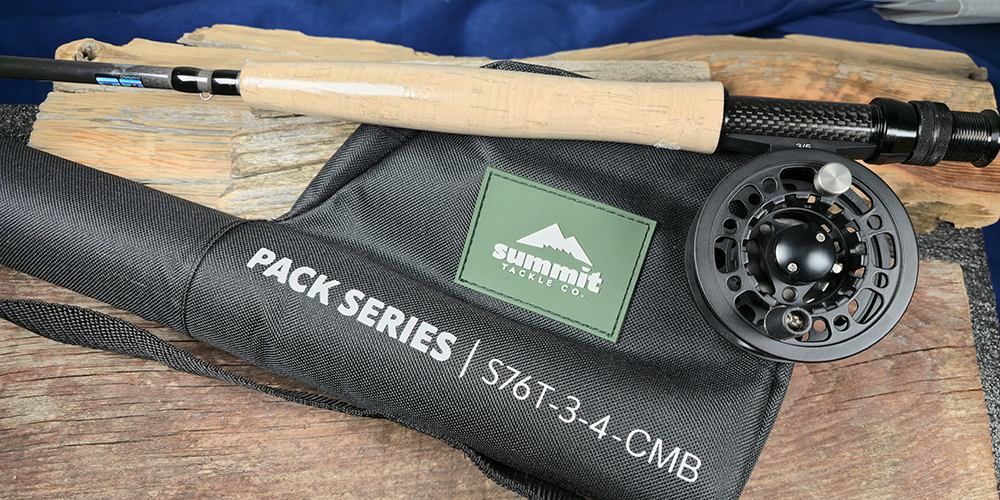 Summit Telescoping Graphic Pack Fly Rod