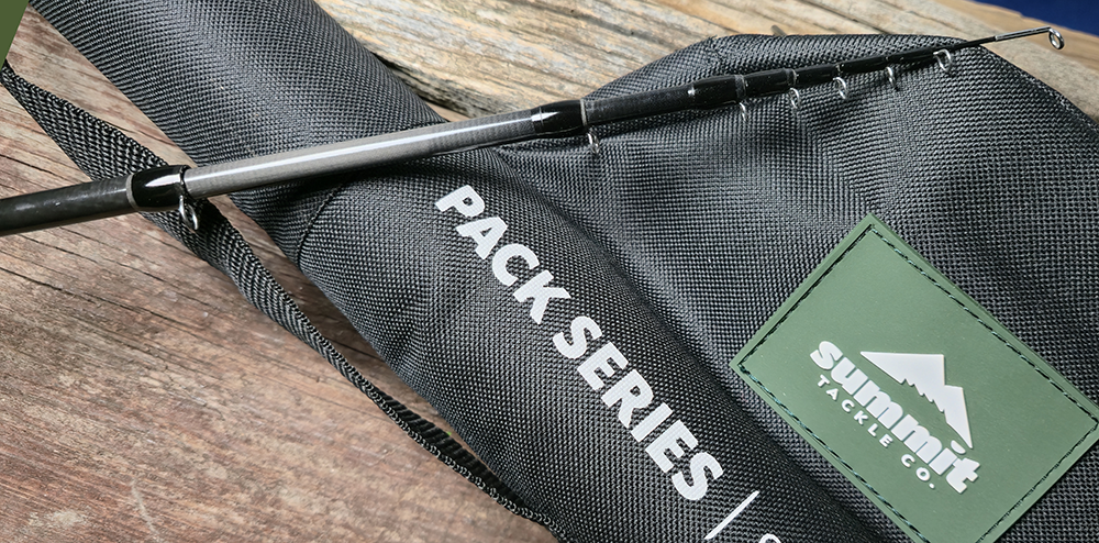 Summit Telescoping Graphic Pack Fly Rod 7-6 #3-4 2. 3