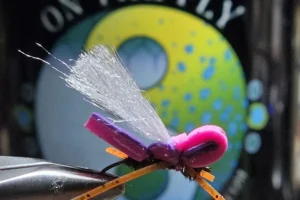 Purple-Hot Pink Foam Hopper 1. 3 Purple-Hot Pink Foam Hopper 1. 3