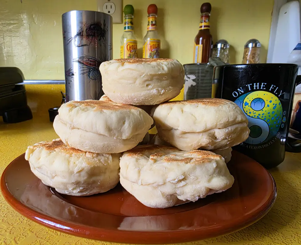 Sourdough English Muffins, Get Lost in America